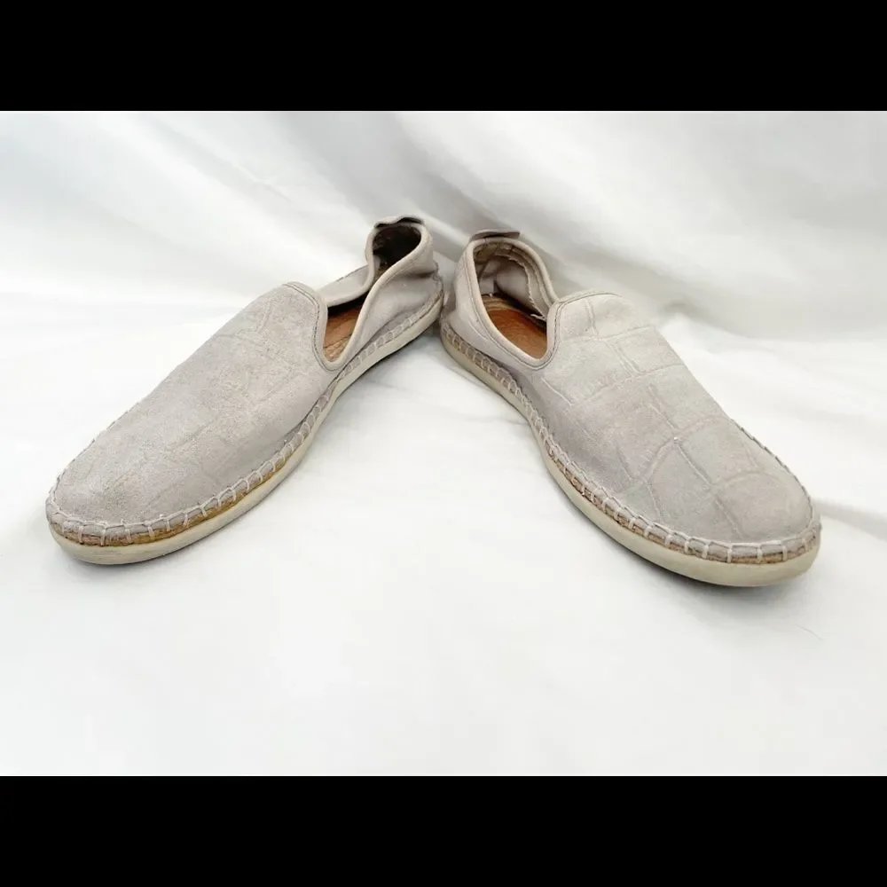 SeaVees Grey Ocean Park Espadrilles Grey Suede 7.5